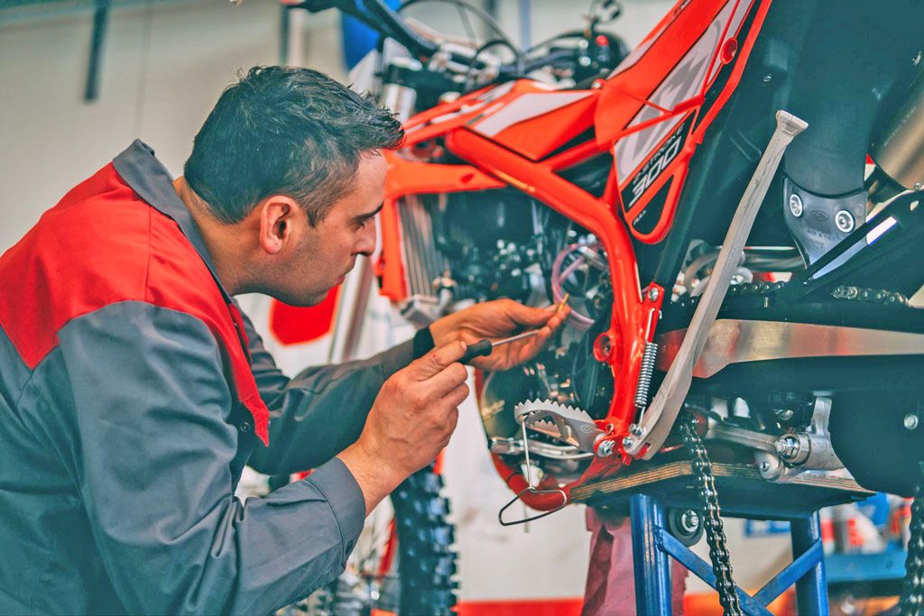 Motorradhändler Motorradwerkstatt